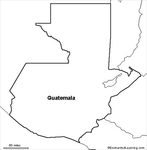 Mapa De Guatemala Para Colorear Printable Coloring Book Coloring Book