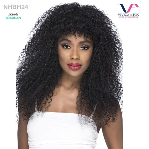 Vivica A Fox 100 Natural Remi Human Hair Pure Comfort Cap Wig Nhbh24