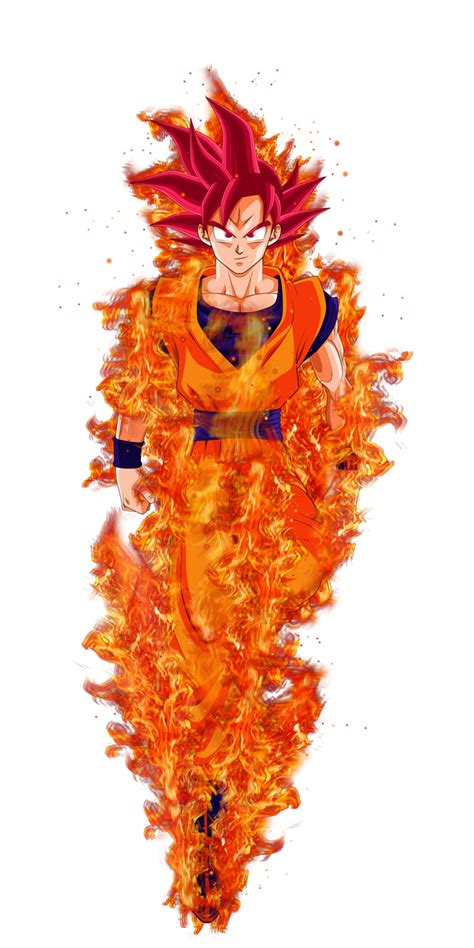 Goku Super Saiyajin Dios By Maiagulcuon On Deviantart