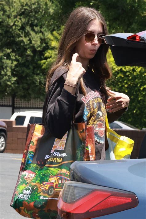 Alison Brie Grocery Run In Los Angeles Gotceleb