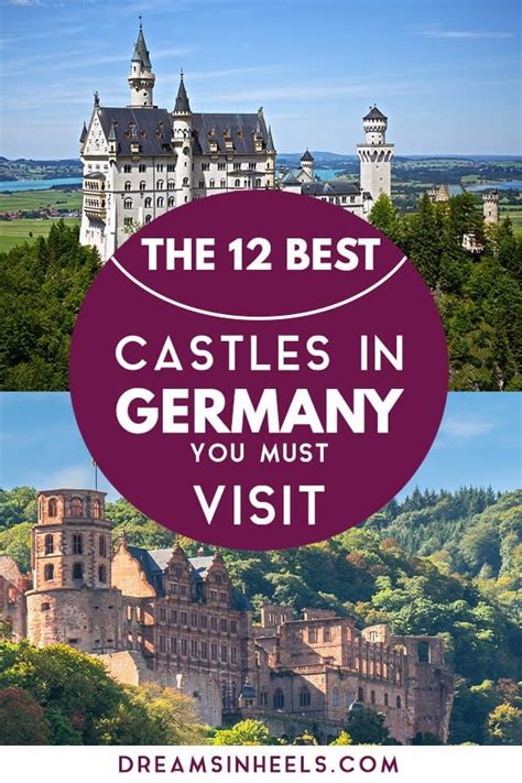 Castles In Germany With Text Overlay Reading The 12 Best Castles In