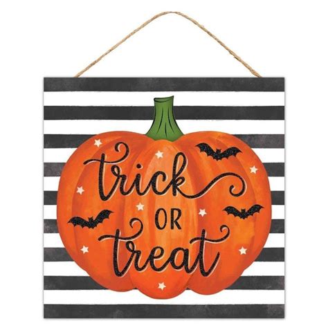 Trick Or Treat Halloween Sign My Christmas