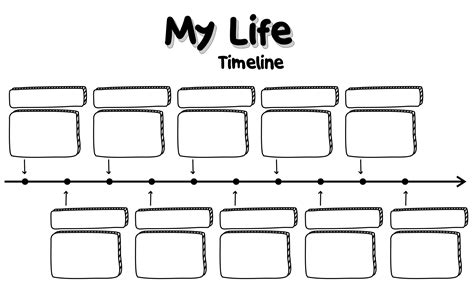 Timeline Template Printable