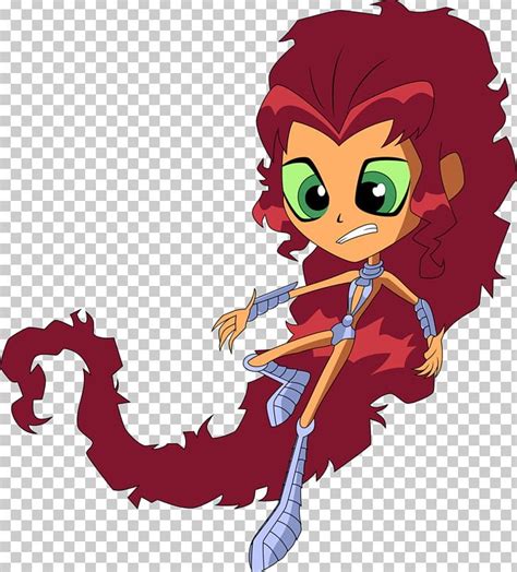 Starfire Raven The New Teen Titans Comics Png Clipart Animals Anime