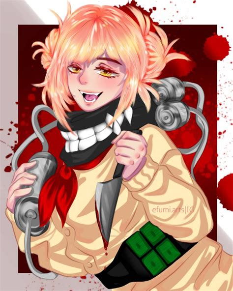 Himiko Toga Fanart By Efumiarts On DeviantArt Toga Fan Art My Hero