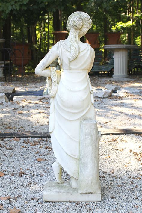 Marble Statue Of A Roman Woman