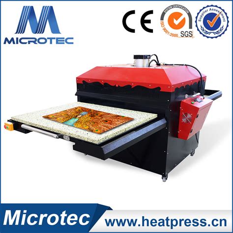 Pneumatic Large Sublimation Heat Transfer Machine For Oversize T Shirts