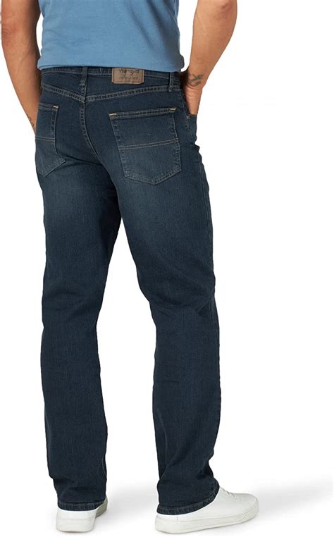 Wrangler Authentics Mens Classic 5 Pocket Relaxed Fit Flex Jean At