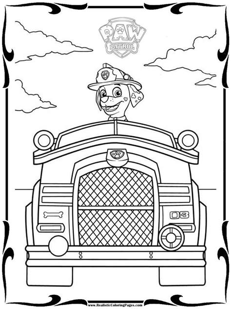 Paw Patrol Lookout Tower Coloring Pages Douglas Southard S Coloring