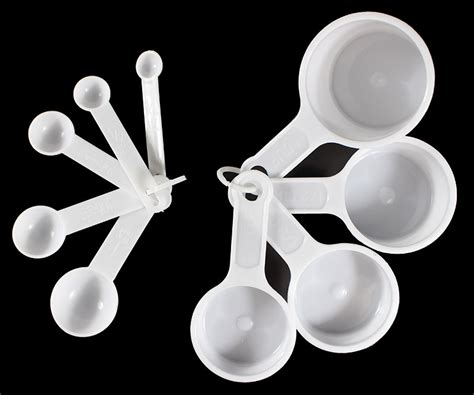 Plastic Measuring Spoons Set Of 5