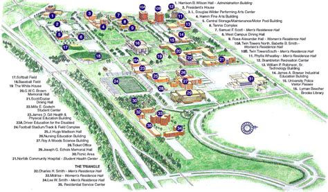 Washington And Lee Campus Map Maps Catalog Online