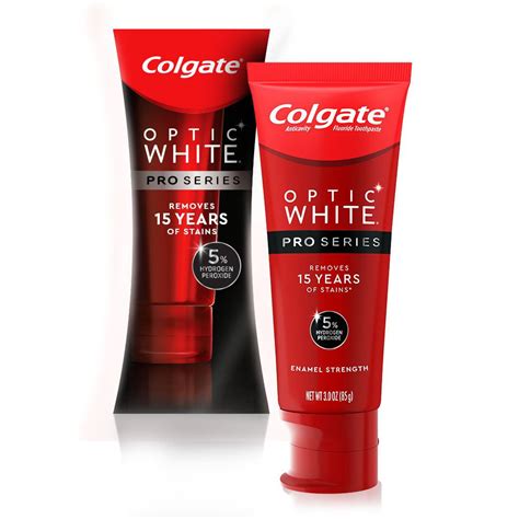 Colgate Optic White Pro Series Whitening Toothpaste With 5 Hydrogen