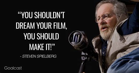 The filmmaking quotes mentioned above take us on a little journey through these great minds and introduce us to their smart. Top 15 Inspiring Steven Spielberg Quotes | Filmmaking quotes, Film quotes, Spielberg