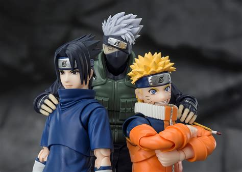 New Pre Shippuden Naruto And Sasuke Figures From Shfiguarts Naruto