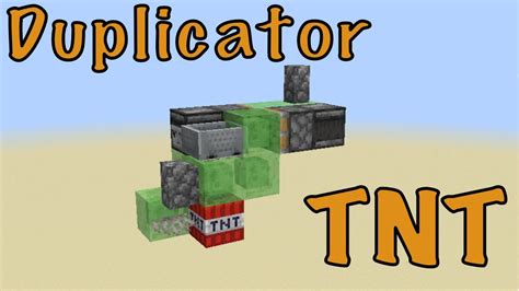 A diagonal of the block of your choice going to the right up 4 blocks then going to the left once diagonally. Sposób na NAJSZYBSZE KOPANIE!! - TNT Duplicator - YouTube