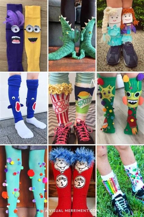 48 Of The Wackiest Crazy Sock Day Ideas A Visual Merriment Kids