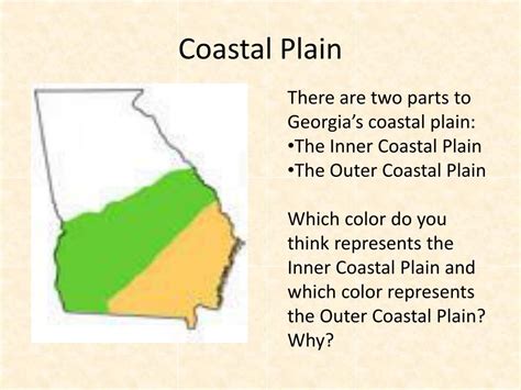 Ppt Geographic Regions Of Georgia Powerpoint