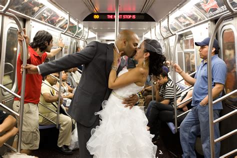 I'll hop on the r train to jackson. New York City Wedding Photography - Times Square Wedding ...