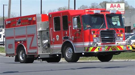 Allen Township Fire Company Engine 4511 Responding 51420 Youtube