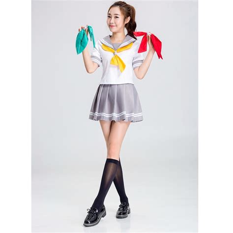 Seseria Adult Women Schoolgirl Costume Cosplay High School Girl Outfit