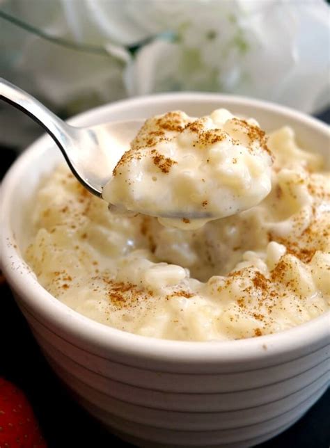 Easy Creamy Rice Pudding My Gorgeous Recipes