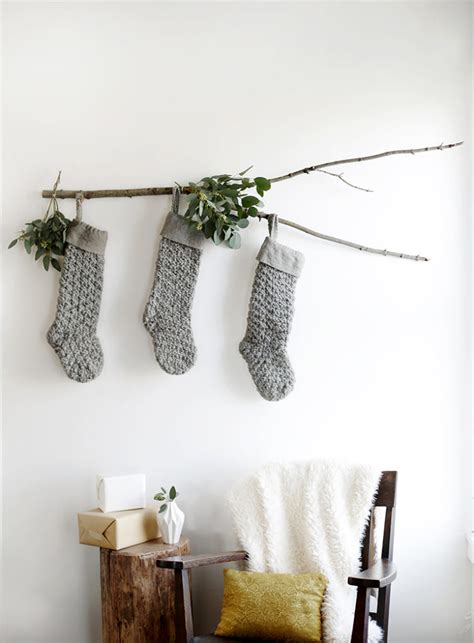 Three Ways To Hang Stockings Without A Mantel Halfway Wholeistic