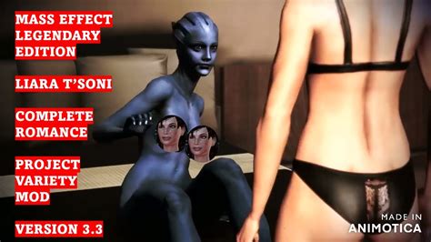 Mass Effect Legendary Edition Liara Project Variety Mod Friendship