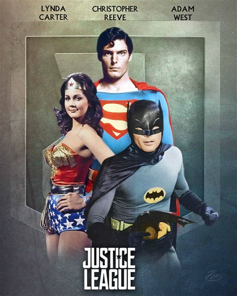 The Movie Poster For Justice League Featuring Batman Wonder Twins And