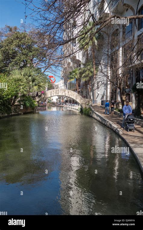 The San Antonio River Walk Is A Network Of Walkways Along The Banks Of