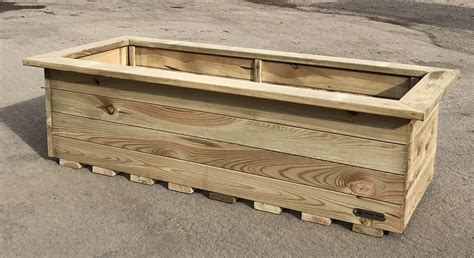 extra large outdoor wooden planters