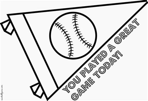 Great for kids learning to use the mouse and touch, or for kids who want to be creative. Crafting Reality with Sara: Baseball Printable