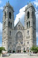 Facade of Sacred Heart Cathedral, Newark - New Jersey - Wikipedia ...