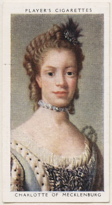 Npg D48151 Charlotte Of Mecklenburg Strelitz Portrait National