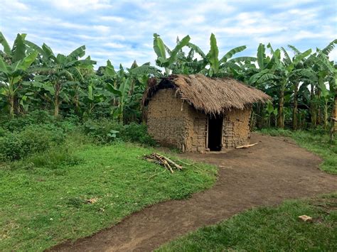 African Village Hut In Western Uganda Photography Poster