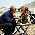 Steve McQueen and Jacqueline Bisset on the set of BULLITT ('68 ...