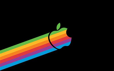 Retro Apple Logo Wallpapers