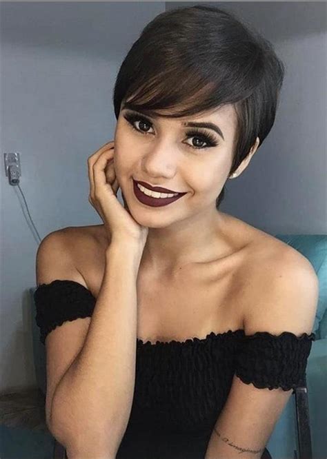These Female Short Hairstyle Can Also Be Sexy Simple And Fashionable Mycozylive Com