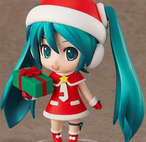 Hatsune Miku Nendoroid Action Figure Natal Christmas Santa R 13000