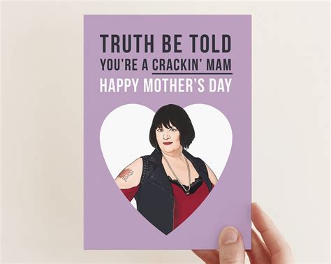 Nessa Mothers Day Card Gavin And Stacey Mam Tidy Crackin Illustrated