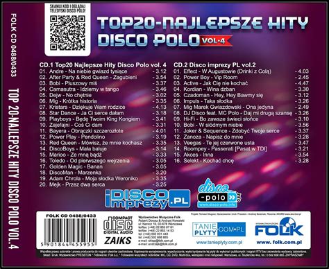 top 20 najlepsze hity disco polo volume 4 various artists muzyka sklep empik
