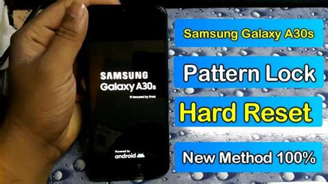 Samsung Galaxy A30s Pattern Lock Remove Hard Reset Password