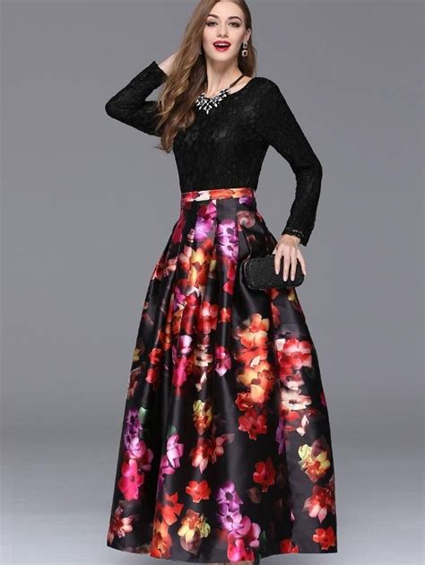 Cool 41 Lovely Floral Long Skirt For Spring Summer Style Indexphp20190320