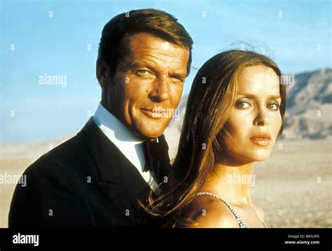 Movies Spy Who Loved Me Barbara Bach Roger Moore Publicity Pose X