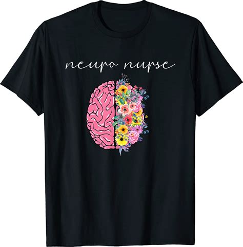 Neuro Nurse Floral Neuroscience Nursing Proud Nurselife 2022 Shirt