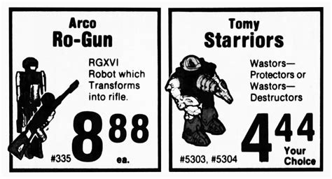 Starriors Weapon Vultor Gun Tomy 1984 0529 2 Authentic Merchandise