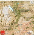 Satellite 3D Map of Utah