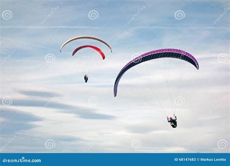 Paragliding Editorial Stock Photo Image Of Glider Jump 68147683