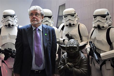 George Lucas Just Chose La To Show His Rare Star Wars Pieces Wall