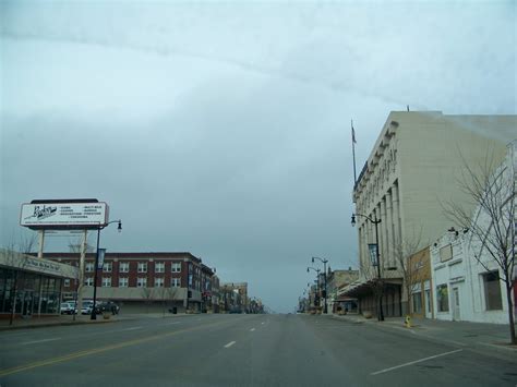Arkansas City Ks Arkansas City Ks Main Street Looking North 1 Photo