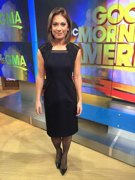 I Bought This Dress At Saks Its Tahari Ginger Zee Ginger Dress Hottest Weather Girls